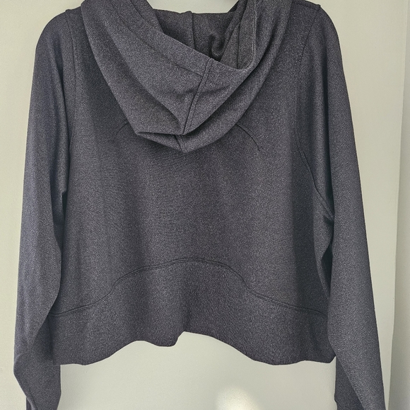 Lululemon Loungeful cropped Hoodie Sparkle black - Picture 6 of 13